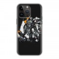 Дизайнерский силиконовый с усиленными углами чехол для Iphone 14 Pro Max Overwatch