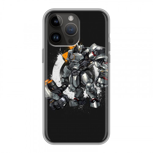 Дизайнерский пластиковый чехол для Iphone 14 Pro Max Overwatch