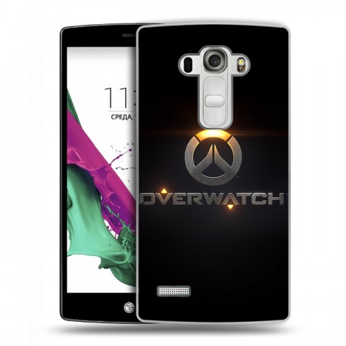 Дизайнерский пластиковый чехол для LG G4 S Overwatch