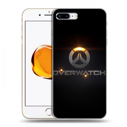 Дизайнерский силиконовый чехол для Iphone 7 Plus / 8 Plus Overwatch