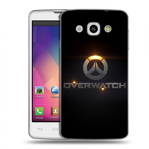 Дизайнерский пластиковый чехол для LG L60 Overwatch