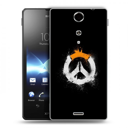 Дизайнерский пластиковый чехол для Sony Xperia TX Overwatch