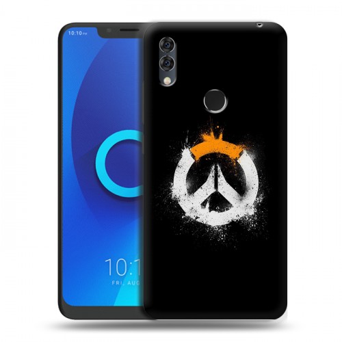 Дизайнерский силиконовый чехол для Alcatel 5V Overwatch