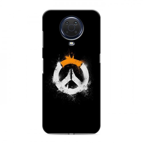 Дизайнерский силиконовый чехол для Nokia G20 Overwatch