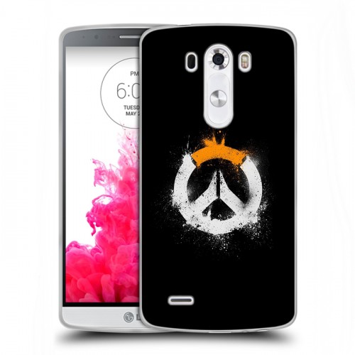 Дизайнерский силиконовый чехол для LG G3 (Dual-LTE) Overwatch