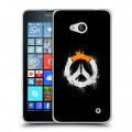 Дизайнерский пластиковый чехол для Microsoft Lumia 640 Overwatch