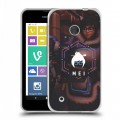 Дизайнерский пластиковый чехол для Nokia Lumia 530 Overwatch