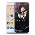 Дизайнерский пластиковый чехол для ZTE Blade V8 Overwatch