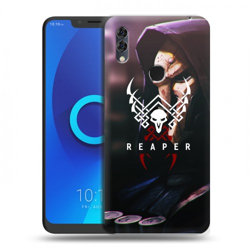 Дизайнерский силиконовый чехол для Alcatel 5V Overwatch