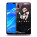 Дизайнерский пластиковый чехол для Huawei Y6 (2019) Overwatch