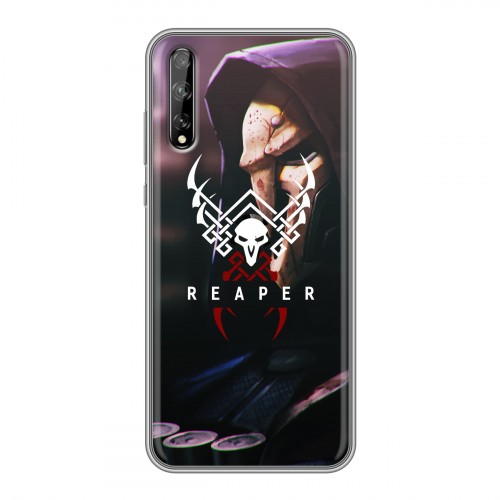 Дизайнерский силиконовый чехол для Huawei Y8p Overwatch