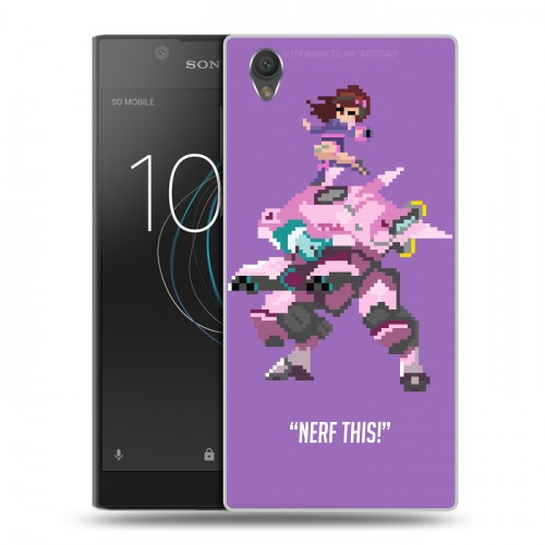 Дизайнерский пластиковый чехол для Sony Xperia L1 Overwatch