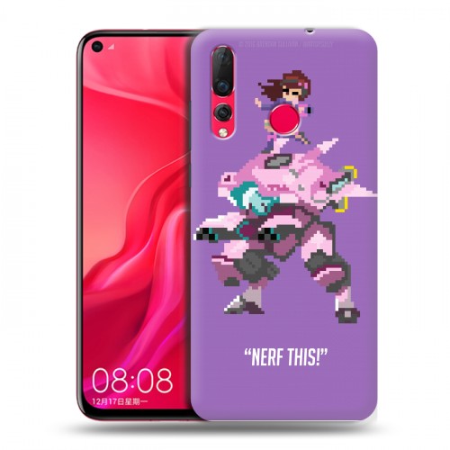 Дизайнерский пластиковый чехол для Huawei Nova 4 Overwatch