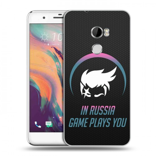 Дизайнерский пластиковый чехол для HTC One X10 Overwatch