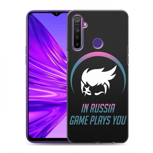 Дизайнерский силиконовый чехол для Realme 5 Overwatch