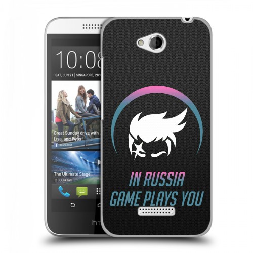 Дизайнерский пластиковый чехол для HTC Desire 616 Overwatch