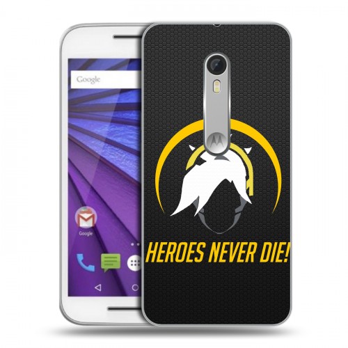 Дизайнерский пластиковый чехол для Lenovo Moto G Overwatch