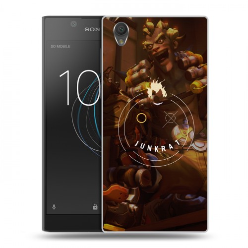 Дизайнерский пластиковый чехол для Sony Xperia L1 Overwatch