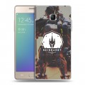 Дизайнерский пластиковый чехол для Samsung Z3 Overwatch