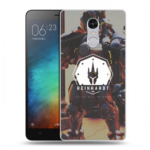 Дизайнерский силиконовый чехол для Xiaomi RedMi Pro Overwatch