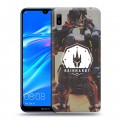 Дизайнерский пластиковый чехол для Huawei Y6 (2019) Overwatch