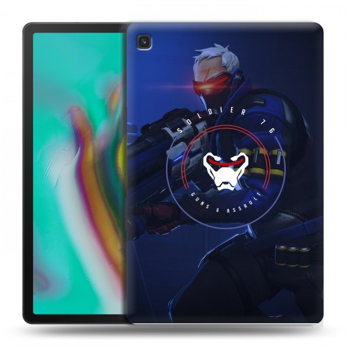 Дизайнерский силиконовый чехол для Samsung Galaxy Tab S5e Overwatch