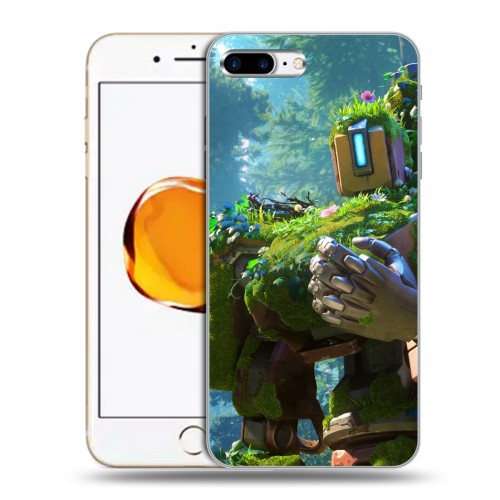 Дизайнерский пластиковый чехол для Iphone 7 Plus / 8 Plus Overwatch