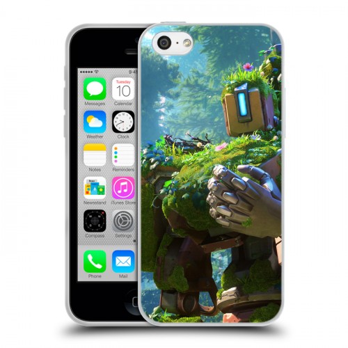 Дизайнерский пластиковый чехол для Iphone 5c Overwatch