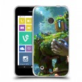 Дизайнерский пластиковый чехол для Nokia Lumia 530 Overwatch