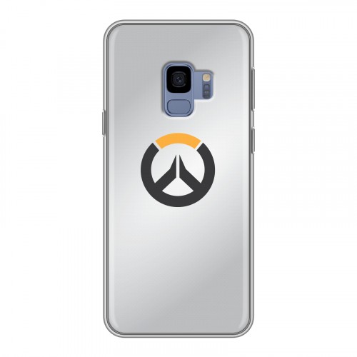 Дизайнерский пластиковый чехол для Samsung Galaxy S9 Overwatch