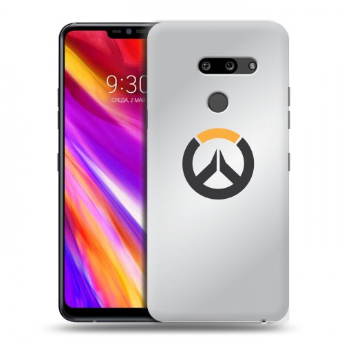 Дизайнерский пластиковый чехол для LG G8 ThinQ Overwatch