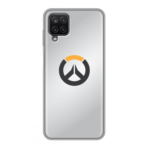 Дизайнерский силиконовый чехол для Samsung Galaxy A12 Overwatch