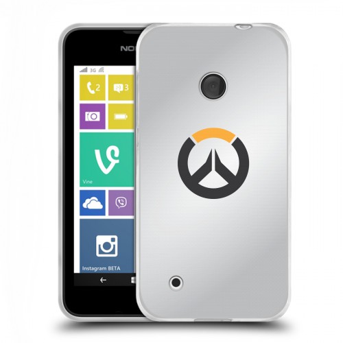 Дизайнерский пластиковый чехол для Nokia Lumia 530 Overwatch