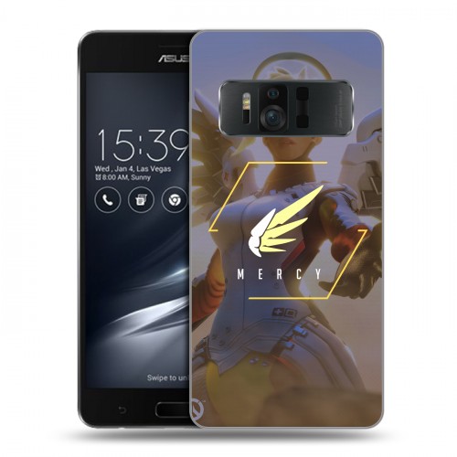 Дизайнерский силиконовый чехол для ASUS ZenFone AR Overwatch