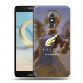 Дизайнерский силиконовый чехол для Alcatel A7 Overwatch