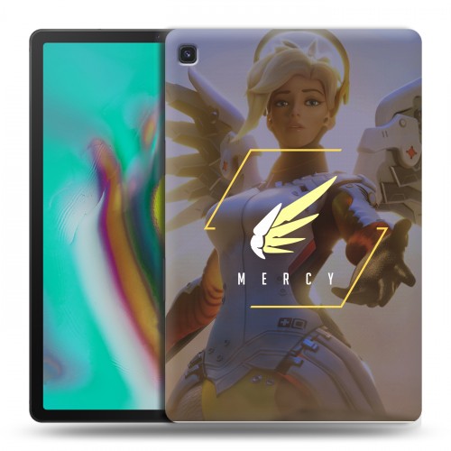 Дизайнерский силиконовый чехол для Samsung Galaxy Tab S5e Overwatch