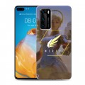 Дизайнерский пластиковый чехол для Huawei P40 Overwatch