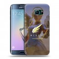 Дизайнерский пластиковый чехол для Samsung Galaxy S6 Edge Overwatch