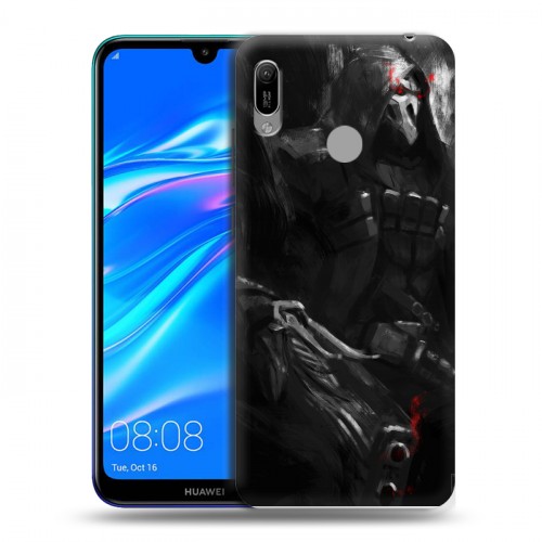 Дизайнерский пластиковый чехол для Huawei Y6 (2019) Overwatch