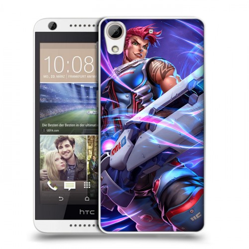 Дизайнерский силиконовый чехол для HTC Desire 626 Overwatch