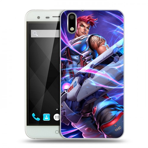 Дизайнерский пластиковый чехол для Ulefone Paris Overwatch