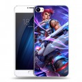 Дизайнерский пластиковый чехол для Meizu U20 Overwatch