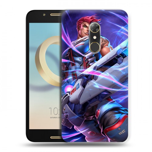 Дизайнерский силиконовый чехол для Alcatel A7 Overwatch