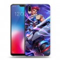 Дизайнерский пластиковый чехол для Vivo V9 Overwatch