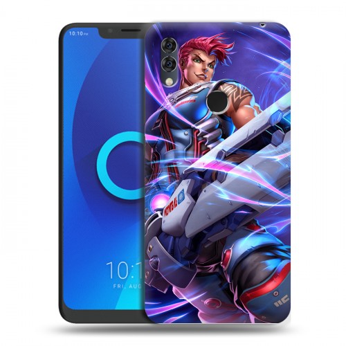 Дизайнерский силиконовый чехол для Alcatel 5V Overwatch