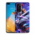 Дизайнерский пластиковый чехол для Huawei P40 Overwatch