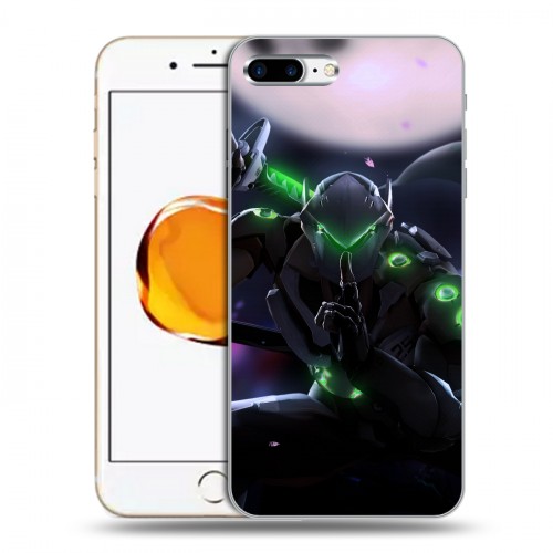 Дизайнерский пластиковый чехол для Iphone 7 Plus / 8 Plus Overwatch