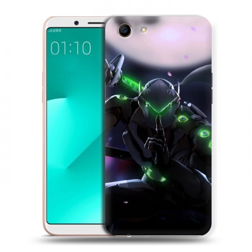 Дизайнерский пластиковый чехол для OPPO A83 Overwatch