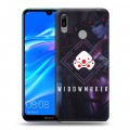 Дизайнерский пластиковый чехол для Huawei Y6 (2019) Overwatch