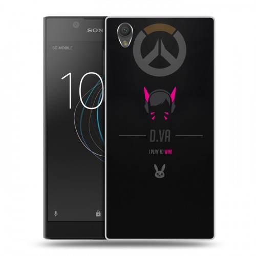 Дизайнерский пластиковый чехол для Sony Xperia L1 Overwatch